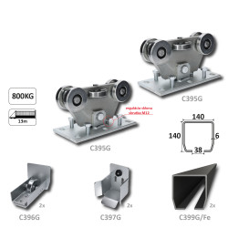 GRANDE samonos do 800 kg/13 m, profil 140 x 140 x 6 mm GRANDE samonos do 800 kg/13 m, profil 140 x 140 x 6 mm
